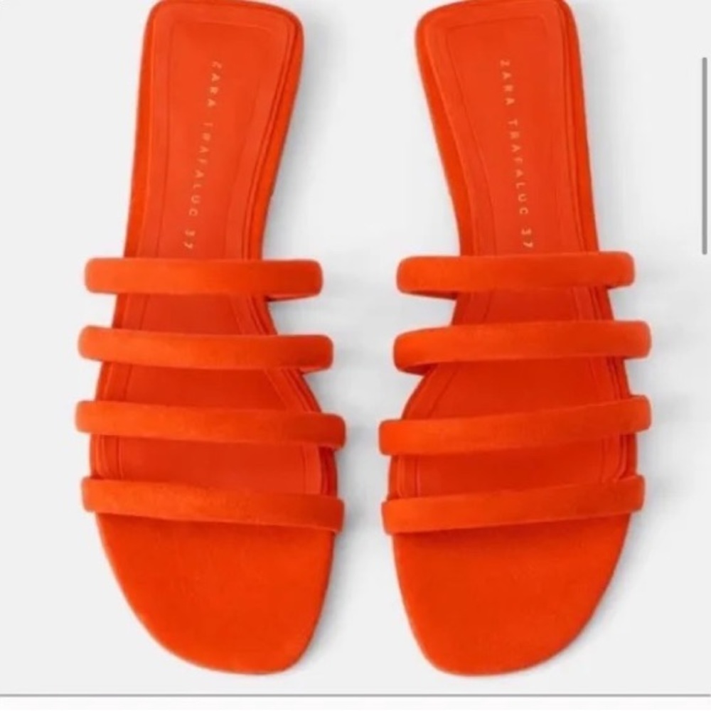 Previously loved Zara Strappy Slides
